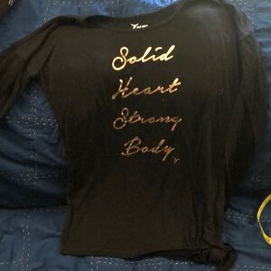 Girls long sleeve Go-dry tee